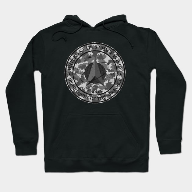 SPACE FORCE - SpecOps (Camo Worn) [CIA-TP] Hoodie by CIA